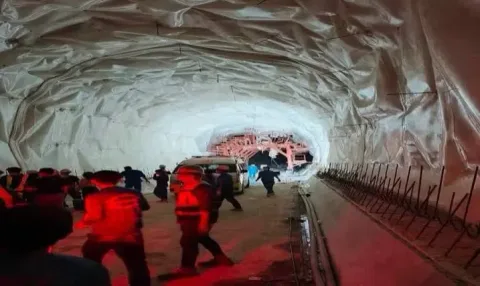 Kecelakaan Konstruksi Terowongan Kereta Api di Thailand Utara Tewaskan Dua Pekerja