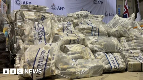 Polisi Australia Bongkar Bunker Bawah Tanah, Sita 2,7 Ton Kokain Terbesar Sepanjang Sejarah