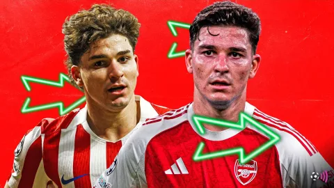 Arsenal Siapkan Dana Rp2 Triliun untuk Duet Alvarez-Rogers di Lini Depan