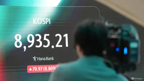 KOSPI Melonjak 4,1% Usai Anjlok 10%: Investor Ritel Berebut Saham Teknologi