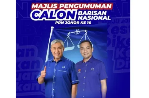 Barisan Nasional Umumkan Calon untuk Pemilu Johor, Perebutan 56 Kursi Dimulai