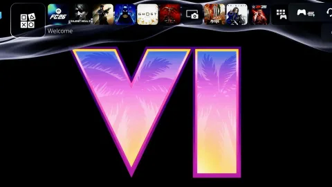 PlayStation Gencar Promosikan GTA VI: Logo di PS5 dan Aplikasi Mobile Diubah
