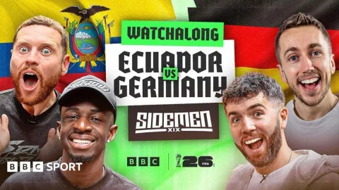 BBC Gandeng Sidemen untuk Siaran Langsung Piala Dunia, Inovasi Jangkau Audiens Muda