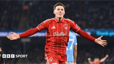 Rekor Transfer Inggris: Manchester City Tebus Elliot Anderson Rp2,6 Triliun dari Nottingham Forest