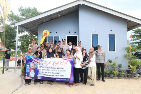 HUT ke-80 Bhayangkara: Polri Tuntaskan Bedah Rumah di 12 Polda, Wujudkan Hunian Layak