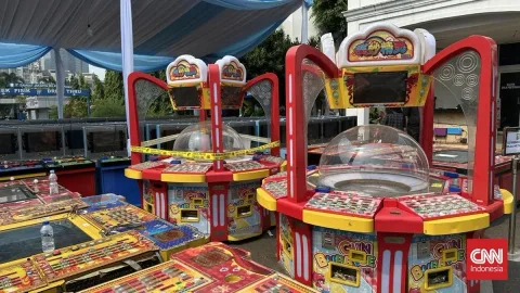 Judi Arkade Beromzet Rp2,1 Miliar per Bulan Dibongkar, 69 Orang Jadi Tersangka