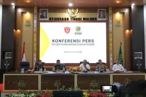 Gunung Botak Jadi Ladang Tambang Ilegal: 26 Tersangka Ditetapkan, 24 di Antaranya WNA