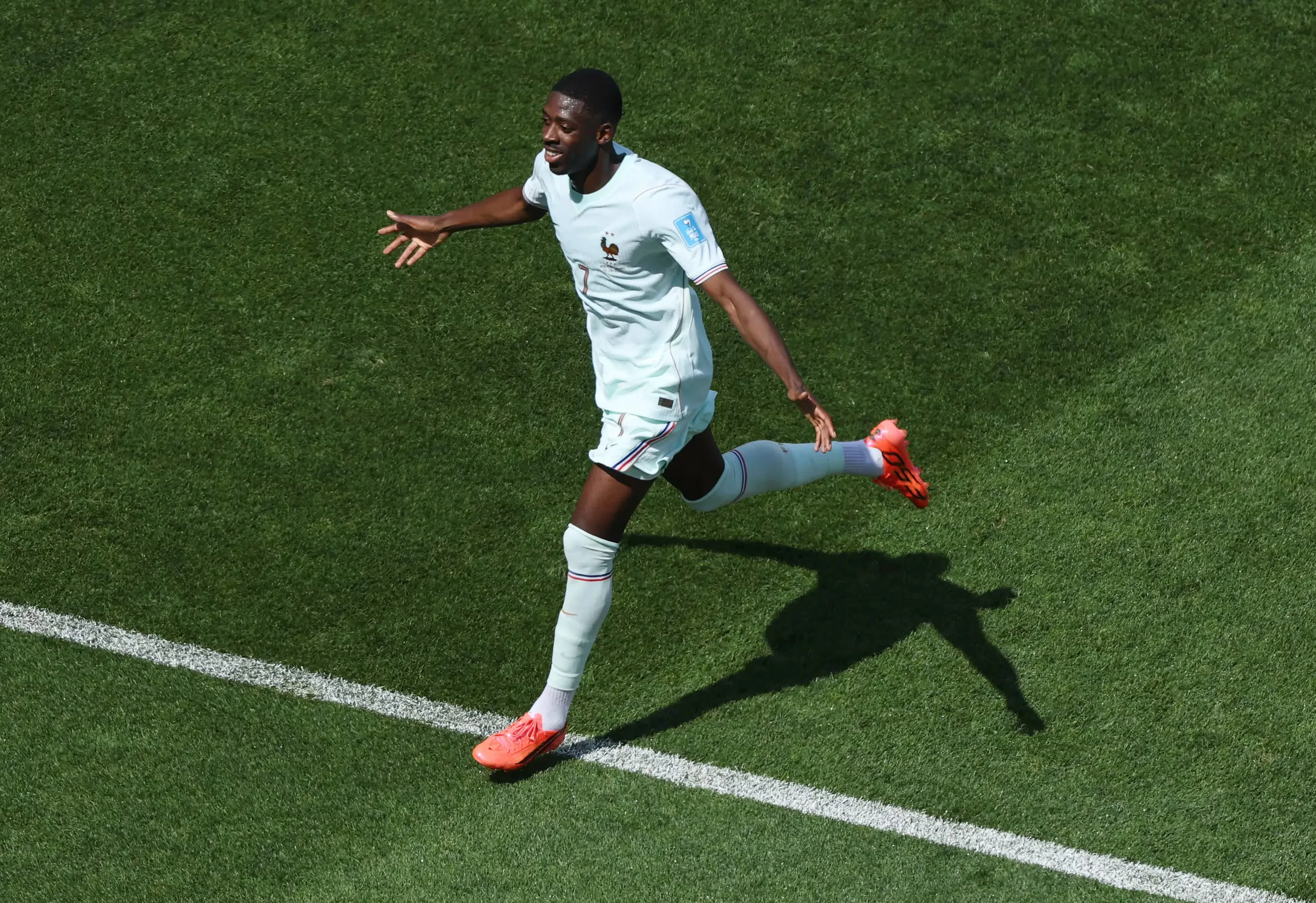 Dembele Cetak Hattrick Bersejarah, Prancis Puncaki Grup Piala Dunia