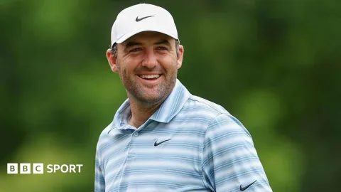 Scottie Scheffler Mendekati Rekor, Pimpin Travelers Championship dengan Skor 60