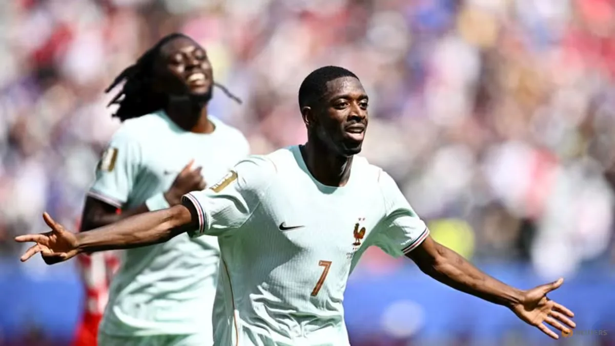 Hat-trick Dembele Bawa Prancis Kunci Puncak Grup I, Norwegia Tanpa Haaland