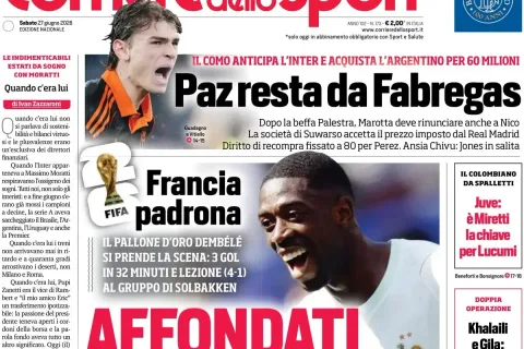AC Milan Pecahkan Rekor Transfer: 70 Juta Euro untuk Ramos, Como Kagetkan Inter