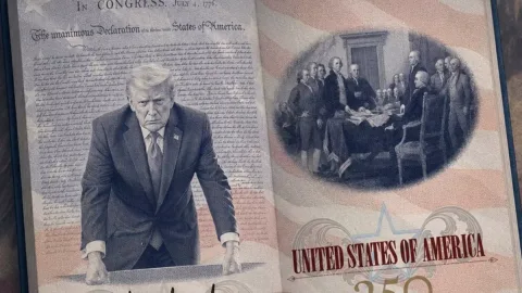 Trump Cetak Sejarah: Wajahnya Sendiri di Paspor AS Edisi Khusus