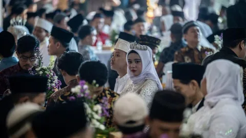 Menyambut 1 Muharam, Kemenag Gelar Nikah Massal untuk 30 Pasangan di Jakarta