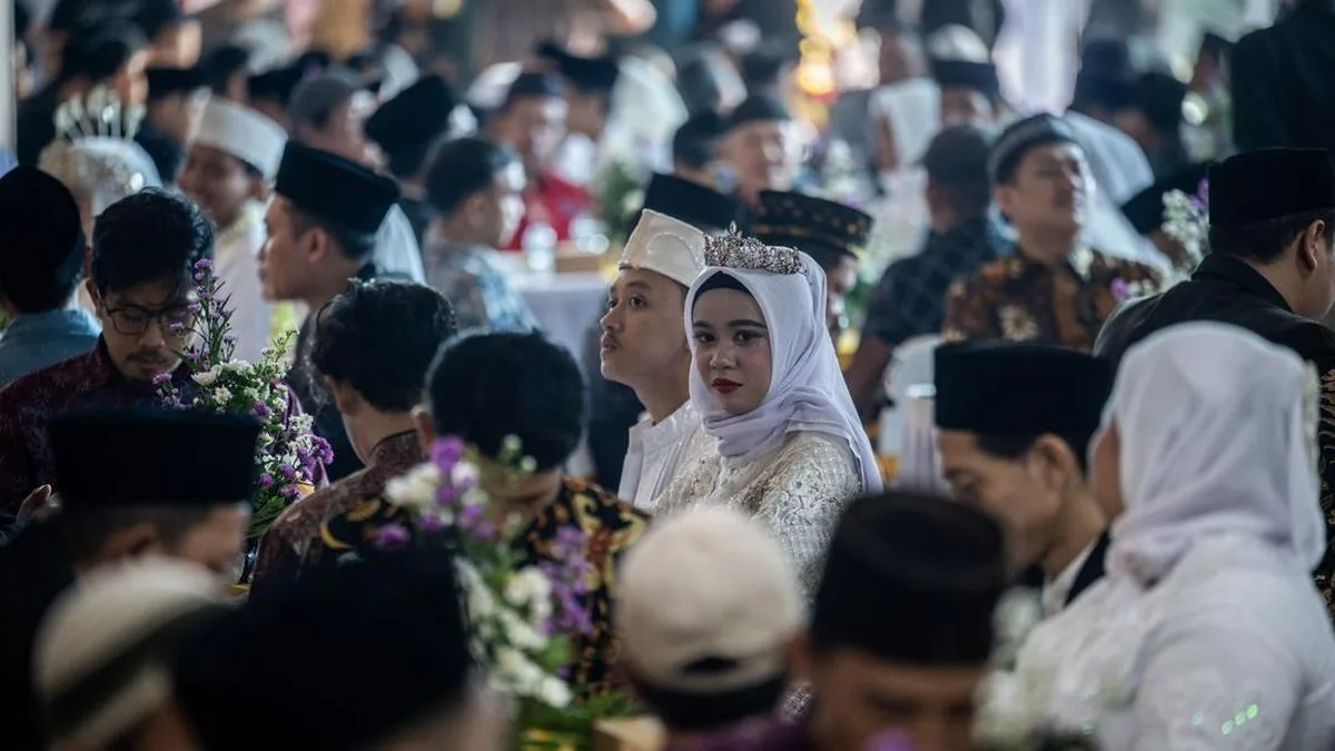 Menyambut 1 Muharam, Kemenag Gelar Nikah Massal untuk 30 Pasangan di Jakarta
