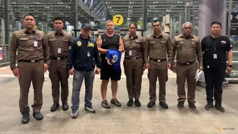 Warga Australia Ditangkap di Bangkok Terkait Pembunuhan Remaja Thailand