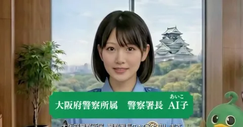 Polisi Osaka Rekrut 'AIko', Kepolisian Virtual Berbasis AI untuk Perangi Penipuan
