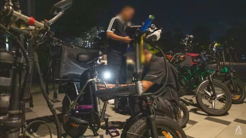 Razia Kendaraan Listrik di Singapura: 111 Unit Disita dalam 9 Hari