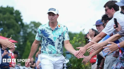 Dukungan Suporter Norwegia Berbuah Play-off: Hovland Tantang Scheffler di Travelers Championship