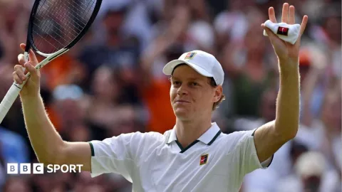 Sinner Bertahan di Wimbledon: Juara Bertahan Lolos dari Lima Set