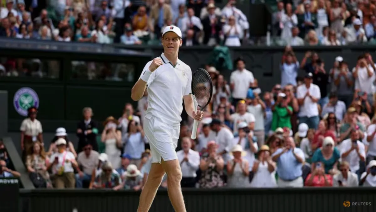 Jannik Sinner Bersyukur Terhindar dari Cedera Serius Usai Terjatuh di Wimbledon