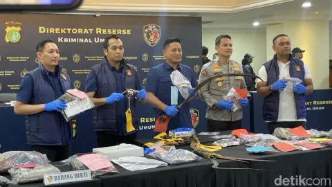 Polda Metro Bongkar 2.216 Kasus Kejahatan Jalanan, 2.054 Tersangka Dibekuk
