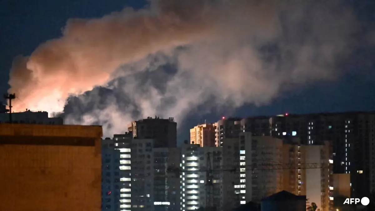 Rusia Hantam Kyiv dengan Rudal dan Drone, Lima Terluka