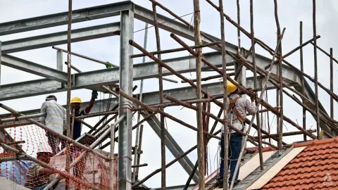 Singapura Perketat Aturan Perancah Kayu demi Cegah Kebakaran, Konstruksi Terdampak