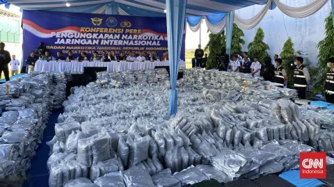 BNN Gagalkan Pengolahan 3,37 Ton Ganja Thailand Jadi Cairan Vape, Target Anak Muda