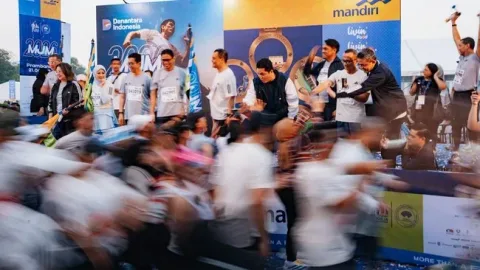 Mandiri Jogja Marathon 2026 Pacu Belanja Masyarakat DIY Hingga 7,4%, Tertinggi di Jawa