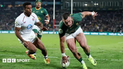Afsel Hajar Inggris di Ellis Park: Dominasi Juara Bertahan Tak Terbantahkan