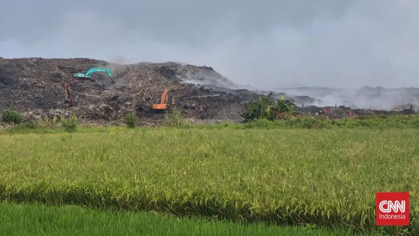 KLH Gunakan Drone Thermal untuk Deteksi Api Bawah Tanah di TPA Jatiwaringin