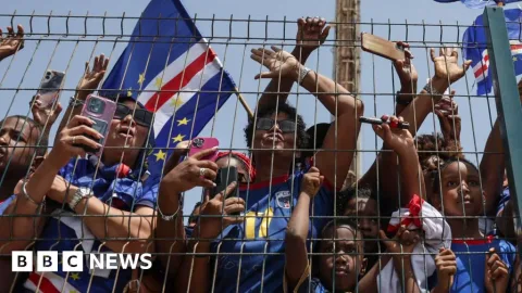 Puluhan Ribu Warga Sambut Timnas Cape Verde Usai Puaskan Dunia di Piala Dunia