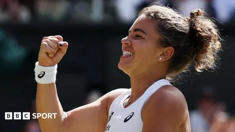 Paolini Hentikan Langkah Eala, Melaju ke Perempat Final Wimbledon
