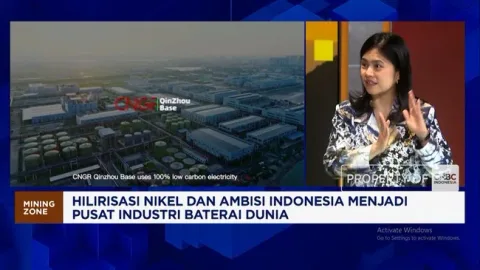 Hilirisasi Nikel RI Makin Dalam: CNGR Siapkan Prekursor Baterai pada 2026