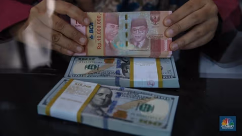 Rupiah Menguat Tipis ke Rp17.975, Cadangan Devisa Juni Tembus US$145,6 Miliar