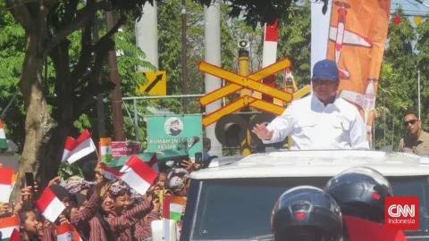 Prabowo-Modi Disambut Ribuan Pelajar di Sleman, Dinas Pendidikan Bantah Iming-iming Uang