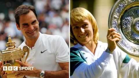 Rekor Wimbledon yang Tak Terkejar: Federer, Navratilova, dan Dominasi yang Abadi