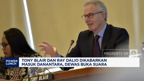 Tony Blair Bertemu Rosan Roeslani, Danantara Jadi Incaran Investor Global