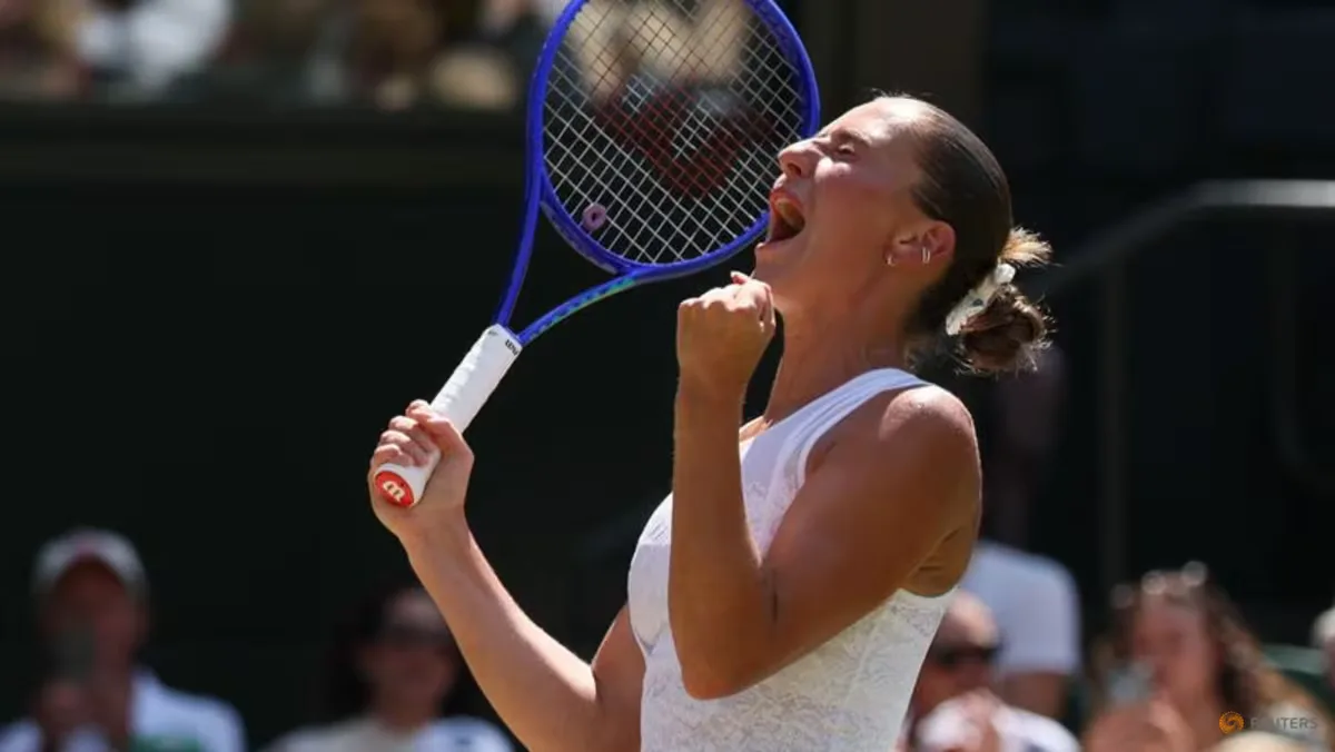 Kostyuk Hancurkan Paolini, Melaju ke Semifinal Wimbledon Perdana