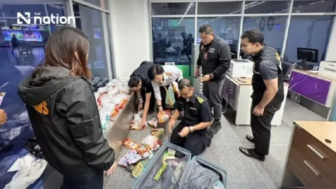 Gagal Terbang dari Phuket: WN Rusia Dibekuk dengan 17,6 Kg Ganja di Koper
