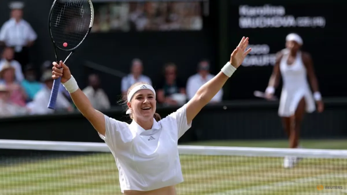 Muchova Selamatkan Match Point, Hentikan Gauff di Semifinal Wimbledon