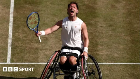 Alfie Hewett Lolos ke Final Wimbledon Kelima Beruntun Usai Bangkit dari Ketertinggalan