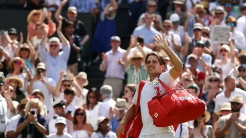 Liburan ke Yunani Batal, Petenis Inggris Arthur Fery Tembus Semifinal Wimbledon