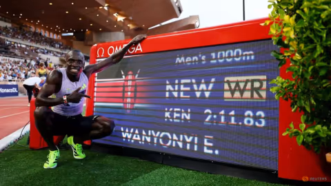 Emmanuel Wanyonyi Ukir Sejarah: Rekor Dunia 1.000 Meter Runtuh di Monaco
