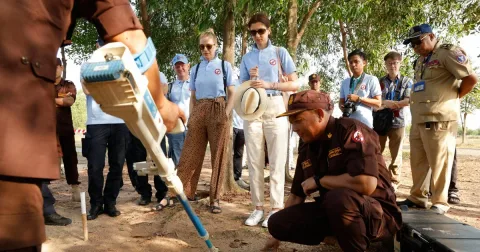 Jepang-Kamboja Perluas Pusat Pelatihan Ranjau Darat, Tawarkan Model Pemulihan bagi Negara Konflik