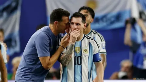 Messi di Usia 39: Scaloni Sebut Sang Kapten Tetap 'Mesin' Sepak Bola