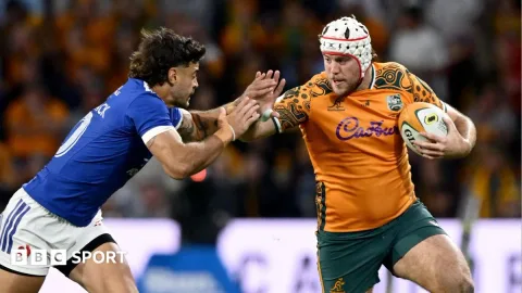 Pesta Rugby Nations Championship: Australia Samakan Kedudukan Lawan Prancis di Babak Pertama