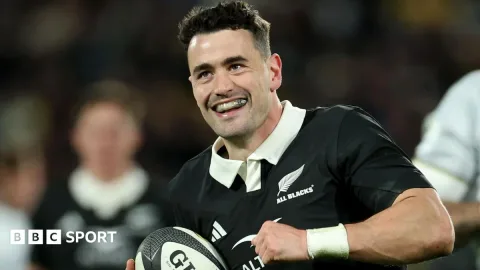 Will Jordan Ukir Sejarah: Cetak 50 Try untuk All Blacks dalam Kemenangan Telak atas Italia
