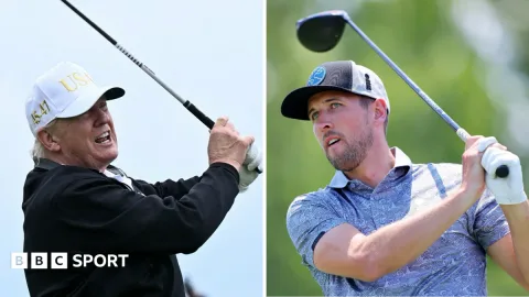 Harry Kane Ceritakan Momen Bermain Golf dengan Donald Trump: 'Sungguh Surealis'
