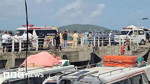 Speedboat Terbalik di Vietnam: 15 WNI? Tewas, 21 Selamat